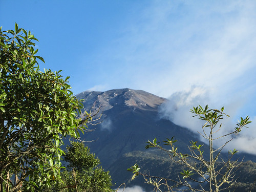 Baños: le volcan Tungurahua