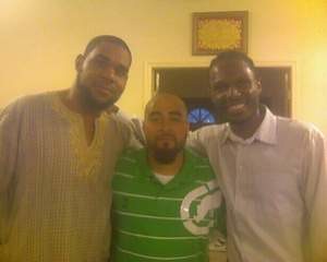 Council of American Islamic Relations (CAIR) Michigan director Dawud Walid, right, with Malcolm Shabazz, right, during a visit to the Detroit area in July 2010. Shabazz was killed in Mexicio City, Mexico on May 9, 2013. by Pan-African News Wire File Photos
