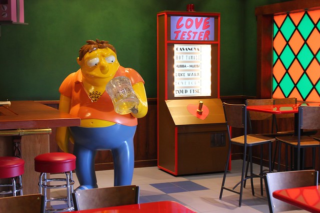 The Simpsons Springfield Fast Food Boulevard at Universal Orlando