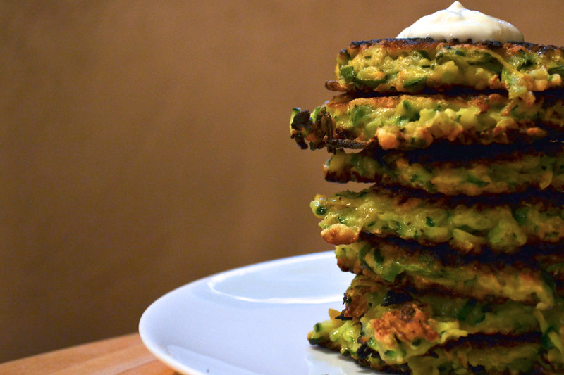 zucchini fritters | things i made today