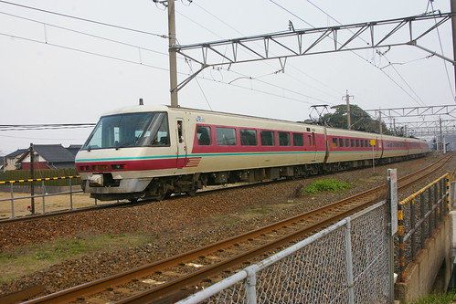 JR West 381 series near Tamatsukuri-Onsen.Sta, Matsue, Shimane, Japan(No.2) /Feb 24, 2014