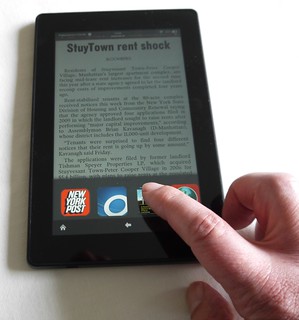 Amazon Kindle Fire HD tablet