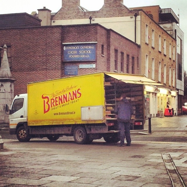 Give us our daily bread... even if it means the poor delivery guy is up all night. #Friday #instagram #dublin #ireland #breaddelivery #everydaylife
