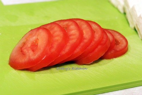 蕃茄涼豆腐佐羅勒 Asian style Tomato and Mozzarella Bites 7