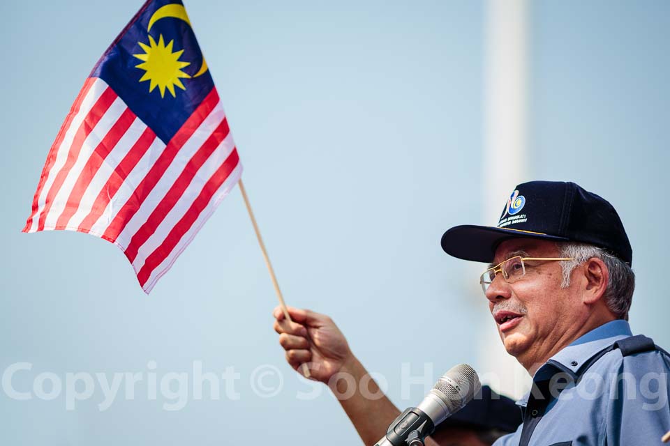 Malaysia Prime Minister Datuk Seri Najib Tun Razak on 56th Merdeka day @ Kuala Lumpur, Malaysia