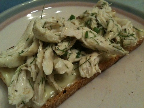 Crab Toast with Lemon Aioli-- Jane