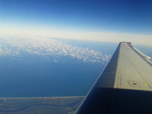 Atlantic Ocean from the Plane (Dec 16 2013)
