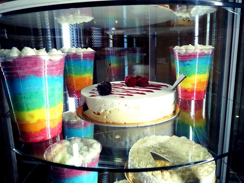 Gay pride smoothies