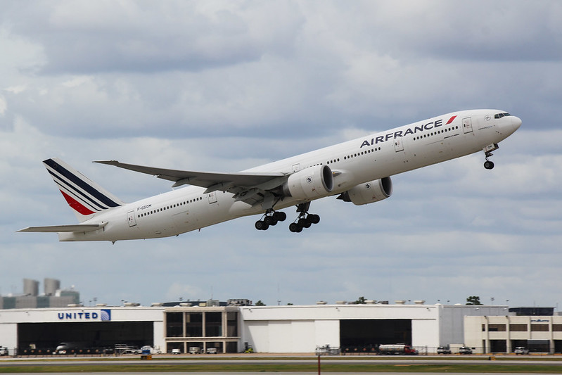 Air France Departure at IAH