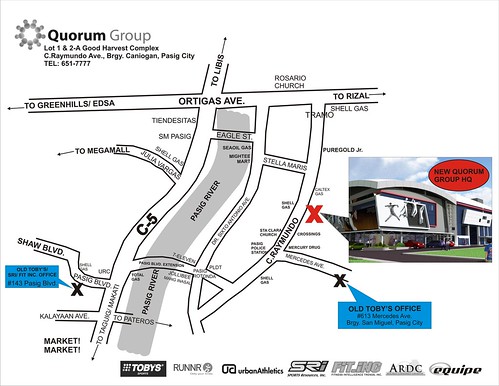 Quorum Group HQ location map