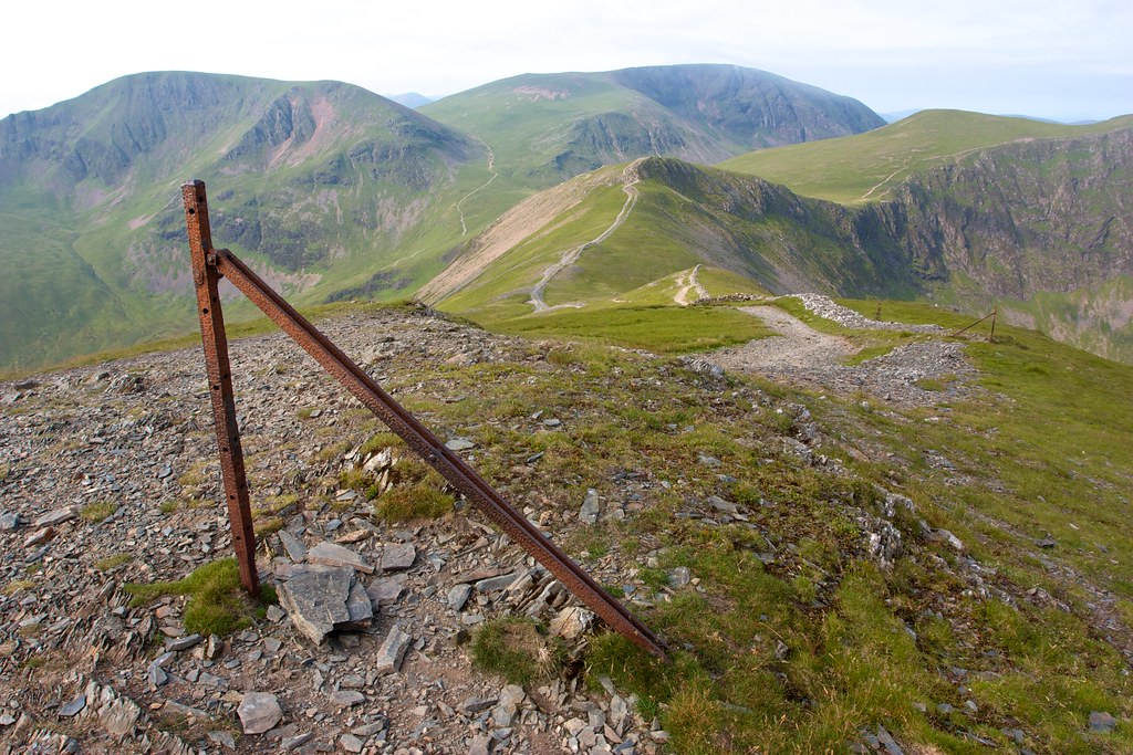 Descent of Grisedale Pike