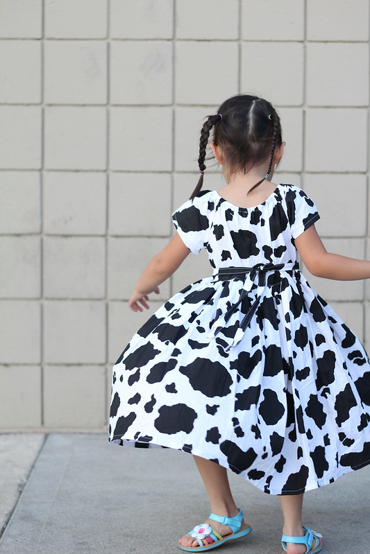 cow dress by replicate then deviate
