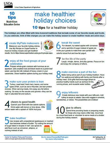 10 Tips Nutrition Education Series: Make Healthier Holiday Choices
