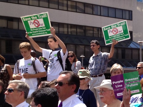 Purple Line Rally, August 5 2013 (cropped)