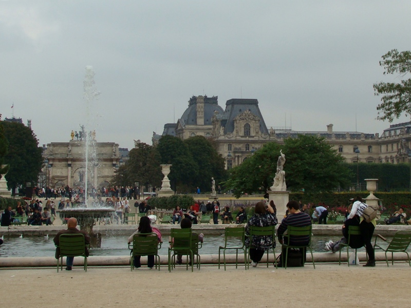 Tuileries Louvre