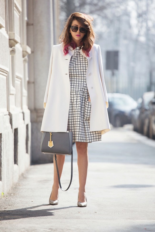 outfit-bon-ton-vestitino-a-quadri-prada-street-style-milan-fashion-week-aw2014-nicoletta-reggio-A1911.jpg-890x1335
