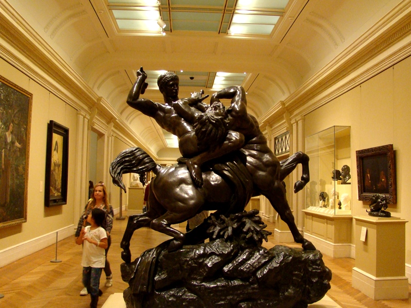 The Met sculpture