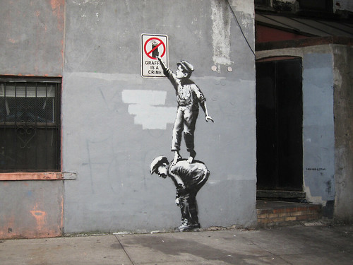 Banksy by carnagenyc