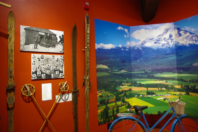 マウントフッド登山の歴史展示