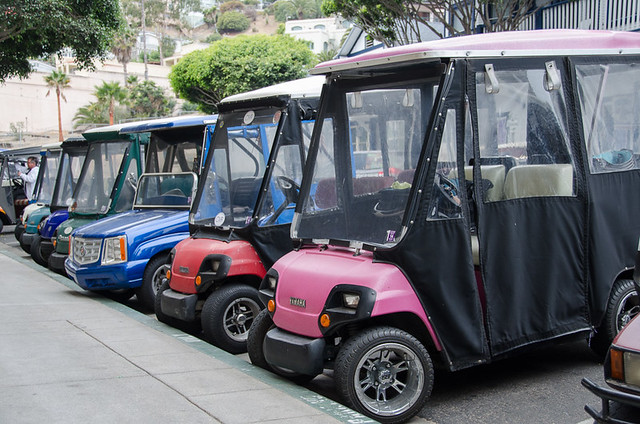 Golf Carts on Catalina Island