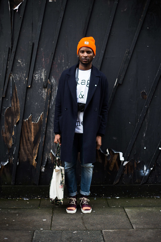 Street Style - Terence Sambo, London Collections: Men