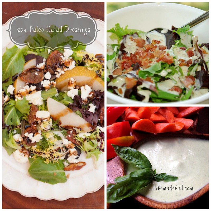 List of Paleo Salad Dressing Recipes