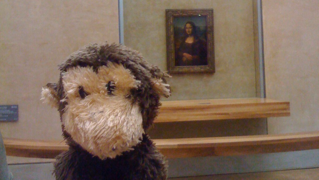 Pleepleus at the Mona Lisa