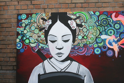 Urban Female Painting