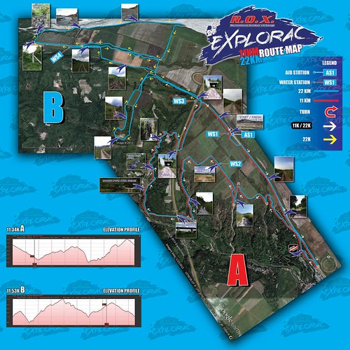 EXPLORAC Route Map