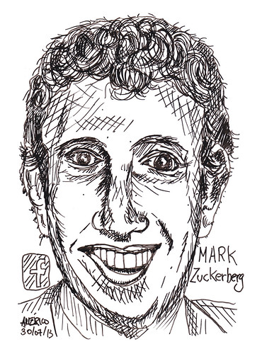 Mark Zuckerberg, CEO of Facebook by americoneves