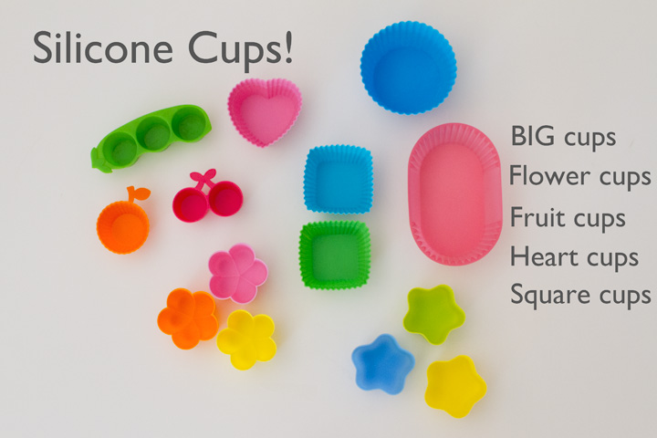 Silicone Cups for Bentos