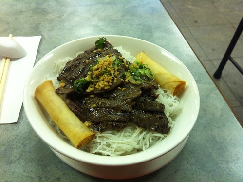 Grilled Beef Vermicelli by raise my voice