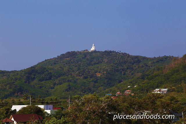 phuket big buddha mountain view