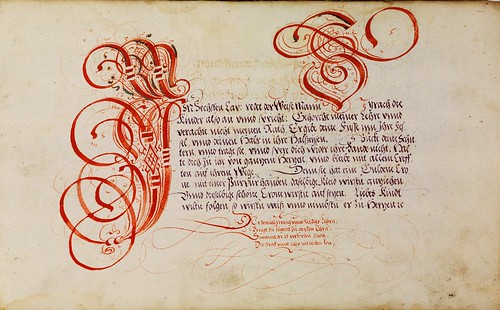 001-Kalligraphische Schriftvorlagen- 1626-1634- Johann Hering- Staatsbibliothek Bamberg