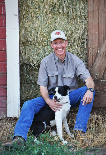 David Brewer is a fifth-generation farmer who manages the Emerson Dell Farm, which was founded in 1883. NRCS photo by Ron Nichols.