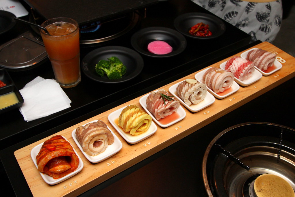 E!GHT Korean BBQ: 8 Colours Set