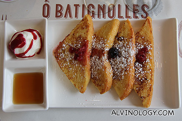Authentic french toasts