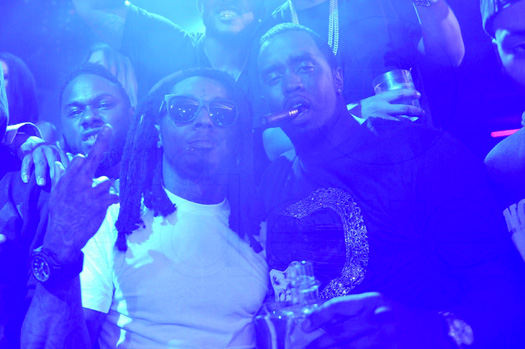 Lil Wayne Parties At STORY Nightclub With Jay-Z, Drake, Flow, French Montana & More