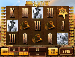John Wayne slot game online review