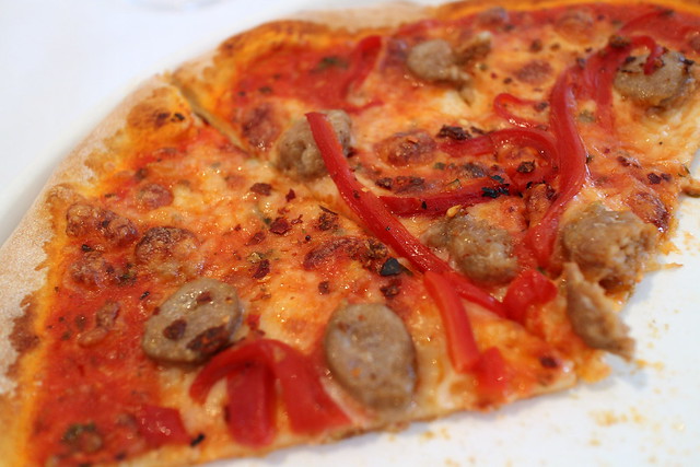 Several varieties of pizza are also available (taken with Canon EOS M)