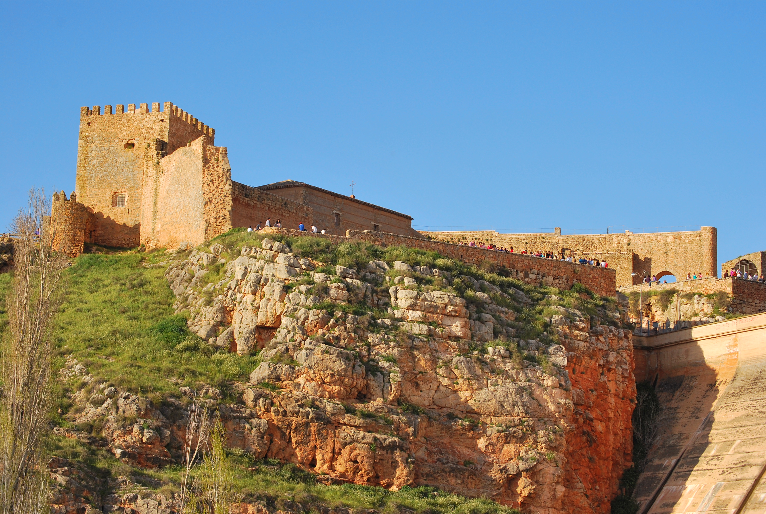 Castillo de Peñarroya, en Argamasilla de Alba. Autora, María Teresa Moya Díaz-Pintado