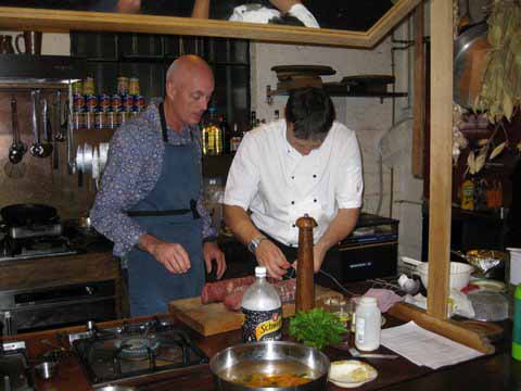MyFrenchLife™ - French cooking school - Sebastien and student