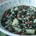 Two Bean Spinach Soup
