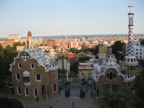 Gaudi's Park Güell. From Foodie Finds: Exploring Barcelona, One Bite at a Time