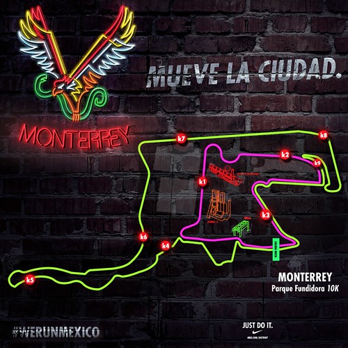 Ruta Nike We Run Monterrey 2013