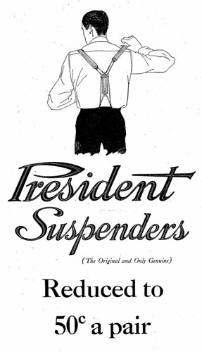 President Suspenders by dok1