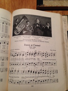 Dawn at Carmel - from "The Music Hour" by Silver Burdett Company, 1932