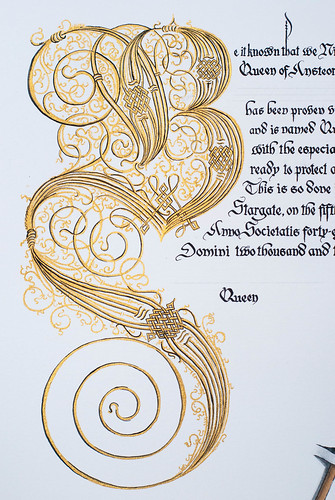 Queen's Champion Scroll