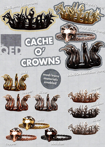 ieQED Cache o' Crowns Gacha - Available February 1st