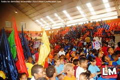 Inauguración en el Poli Deportivo Moca, Centro de Iniciación Deportiva Escolar (CIDE) 2014.
